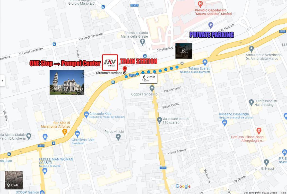 Апартаменты Pompei Next Скафати Экстерьер фото